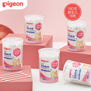 贝亲宝宝细轴棉棒